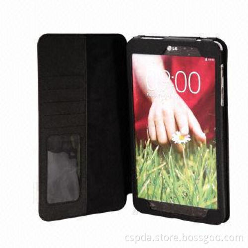 Back Standing Leather Case for LG G Pad 8.3 with Name Card Slot, Easy Access to All Buttons